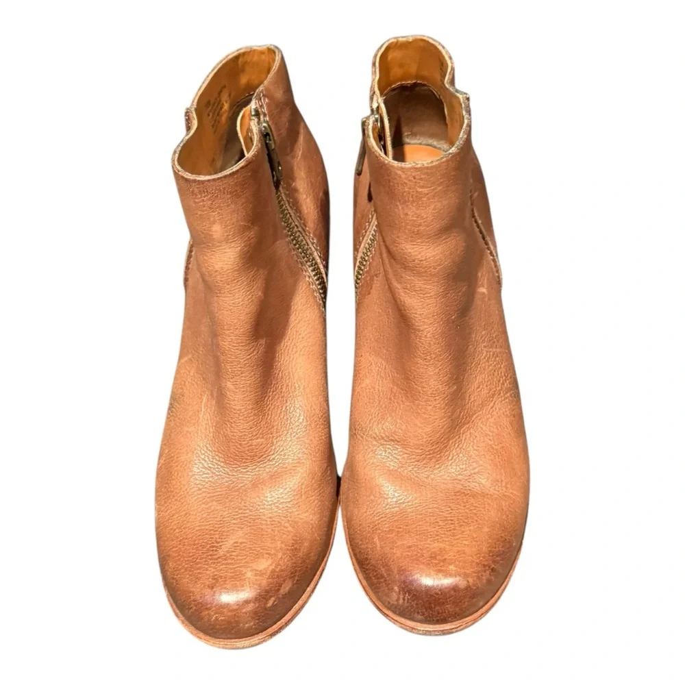 Korkease Natalya Brown Ankle Boots - Picture 4 of 9